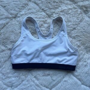 Nike White Sports Bra